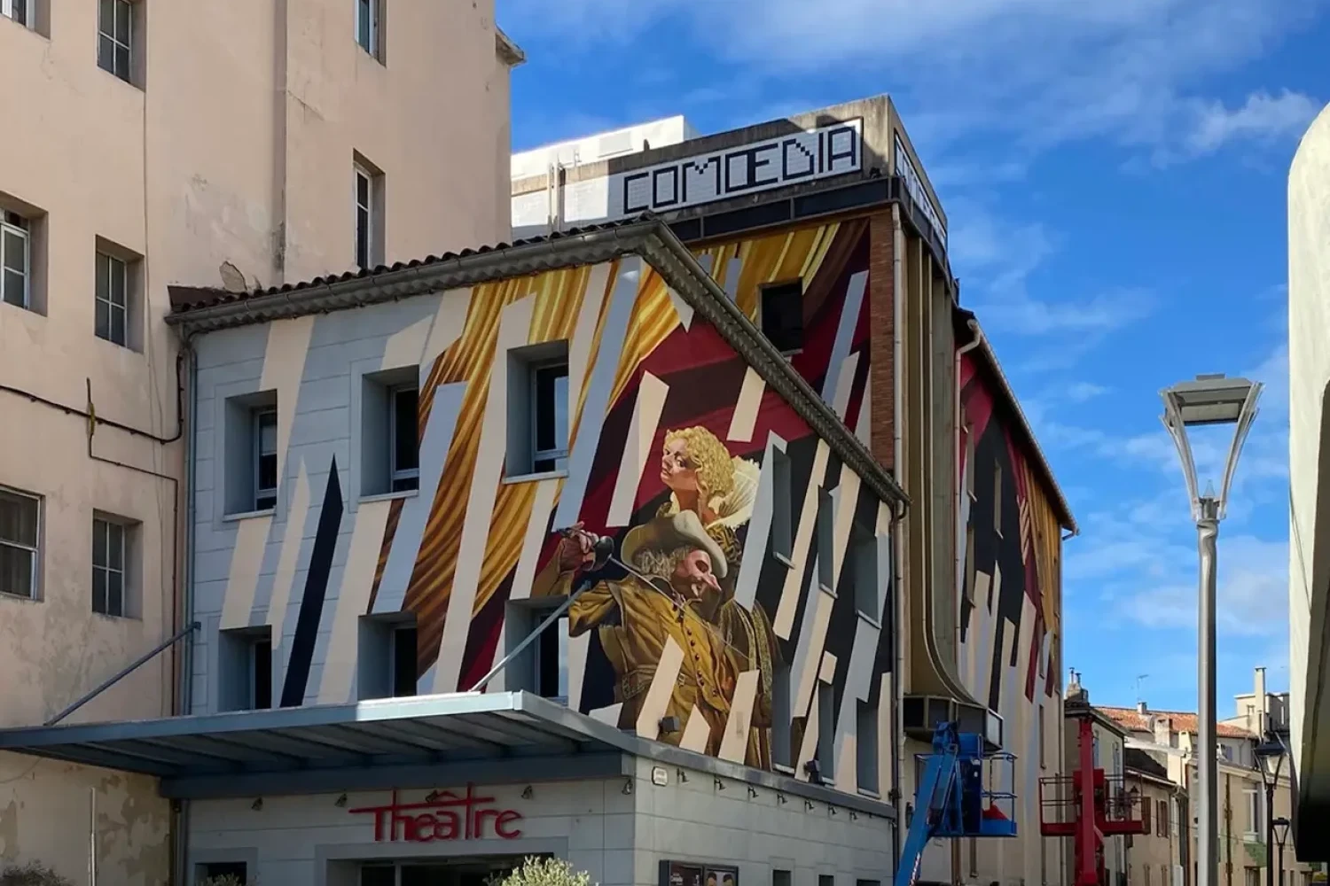 Aubagne, Le Comœdia en anamorphose
