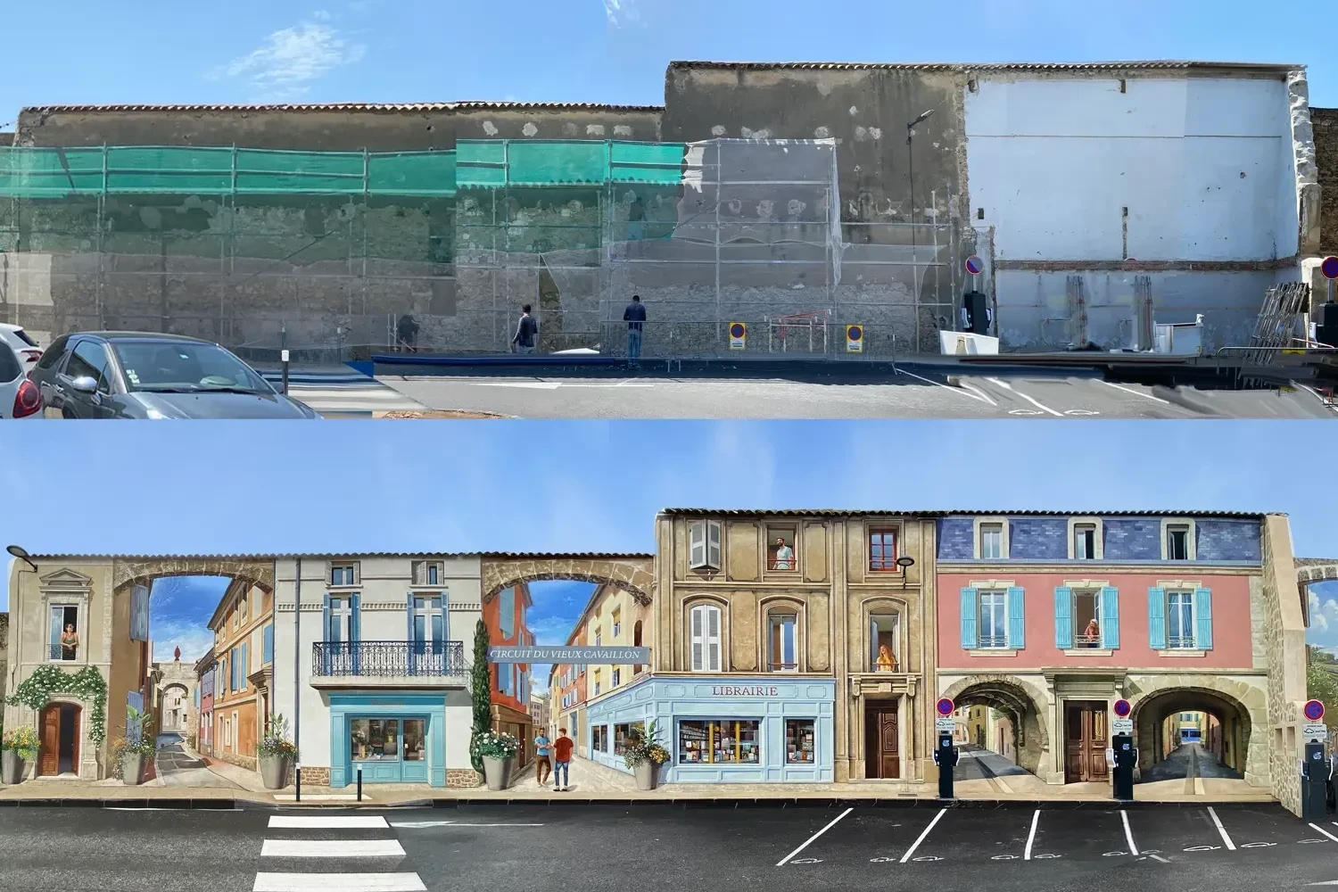 Cavaillon, parking Gauthier